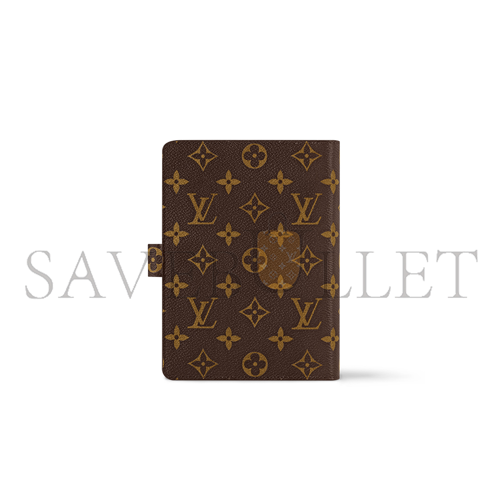 LOUIS VUITTON MEDIUM RING AGENDA COVER R20105 (18.5*14*3cm)